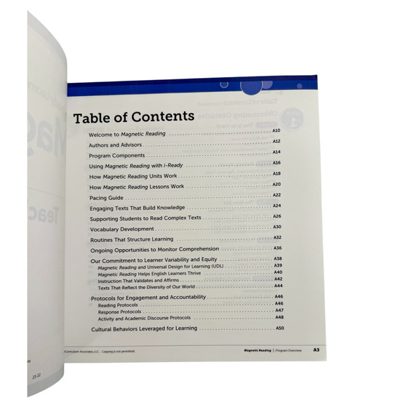 i Ready Magnetic Reading Grade 5 Teachers Guide Learning 2022 Unused Brand New - Picture 3 of 12